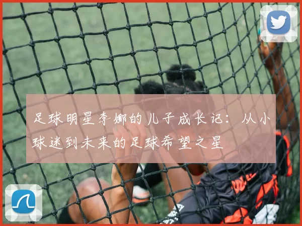 足球明星李娜的儿子成长记：从小球迷到未来的足球希望之星